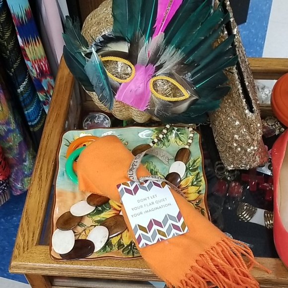 Harvest Wrap Scarf - Picture 4 of 4